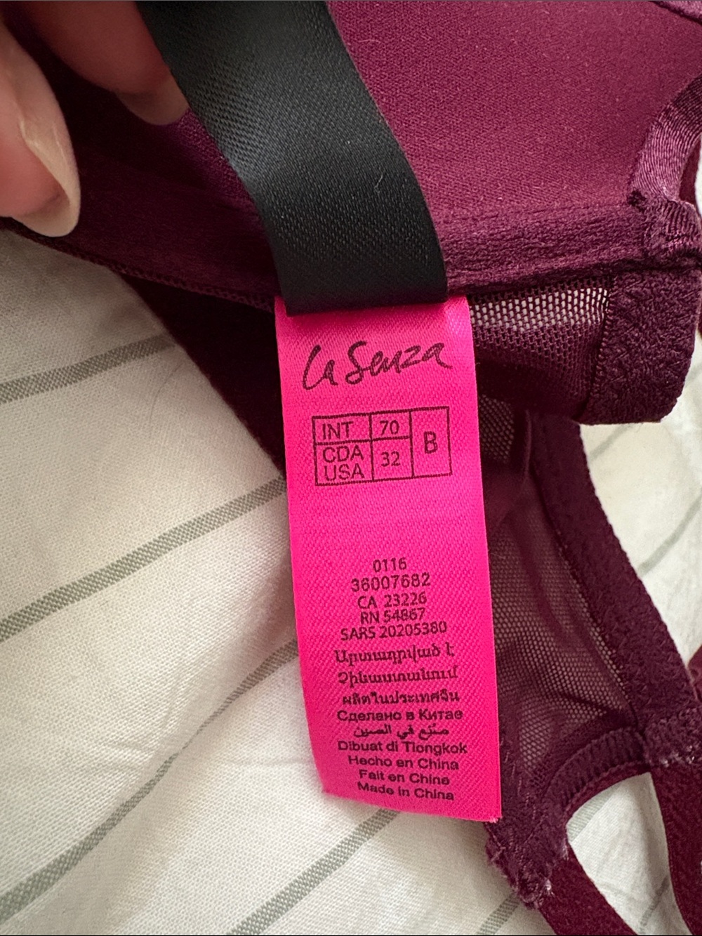 La Senza push up bra 32B like new - Picture 9 of 11